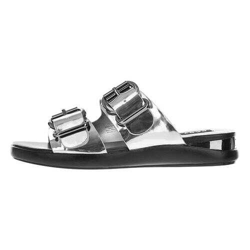 Шлепанцы женские DKNY K4900889 серебристые 6 US в Salamander