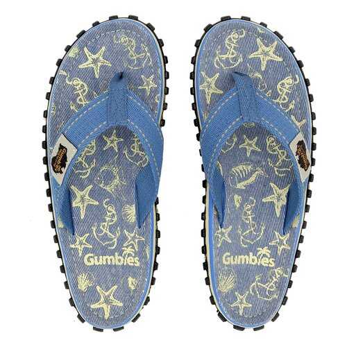 Шлепанцы женские Gumbies Islander Canvas Sea Shells 2020 (39) в Salamander