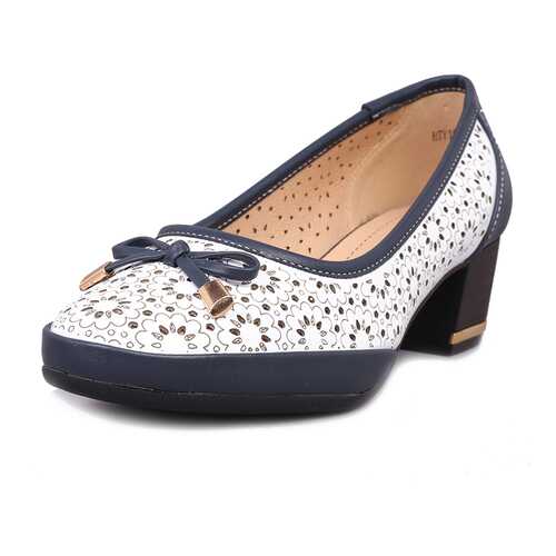 Туфли женские T.Taccardi 27306460 белые/синие 41 RU в Salamander