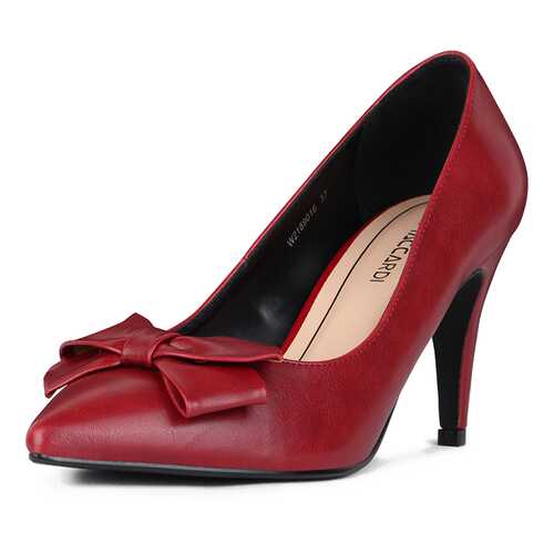Туфли женские T.Taccardi K0483PM-7B бордовые 38 RU в Salamander