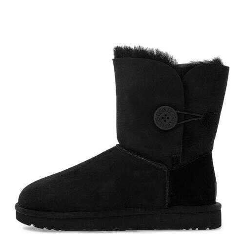 Угги женские UGG Bailey Button II черные 5 US в Salamander